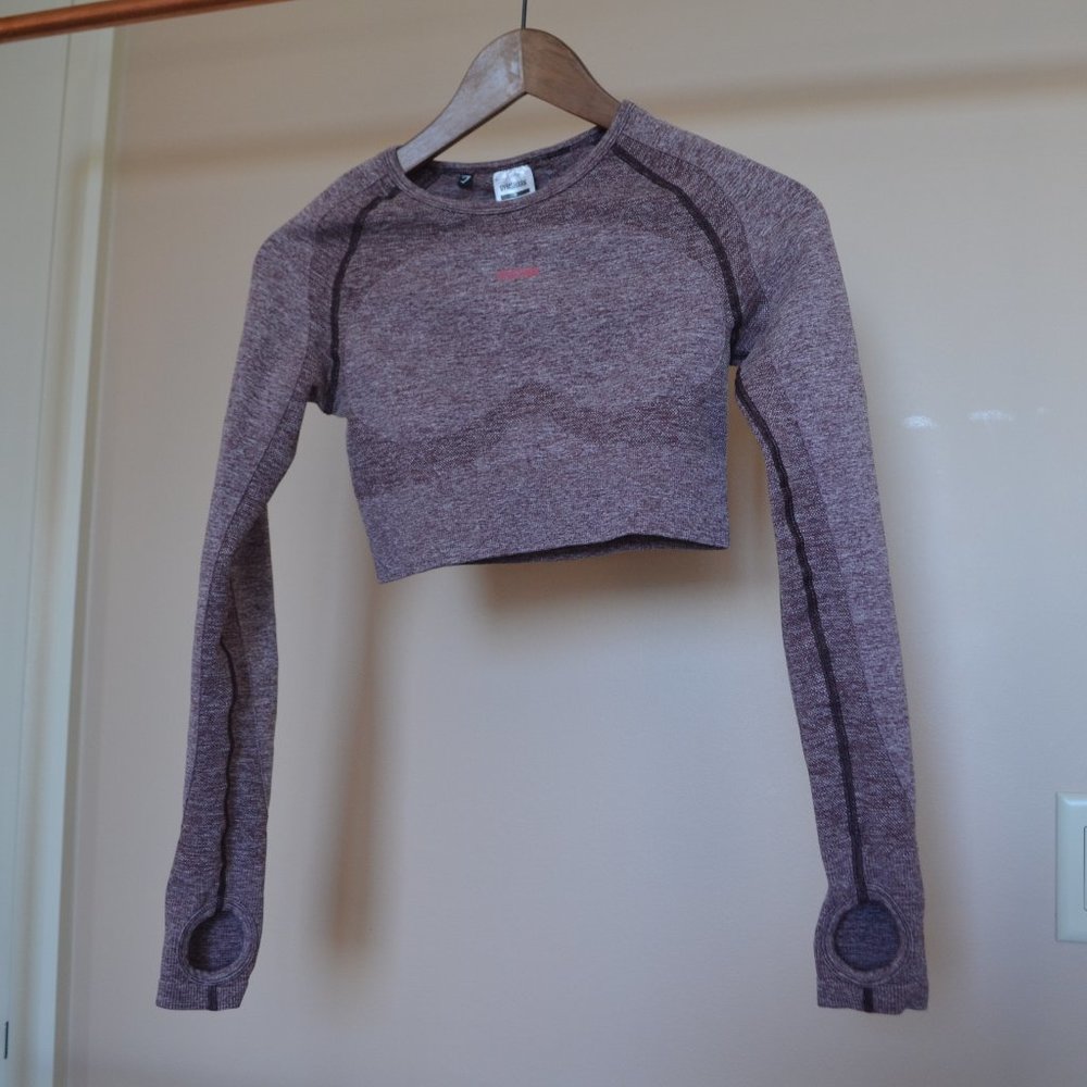 Gymshark Flex Sports Long Sleeve Crop Top